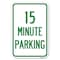 Signmission 2 Hour Parking-Parking for Customers Only Heavy-Gauge Aluminum Sign, 12" x 18", A-1218-24498 A-1218-24498 - alternate 1
